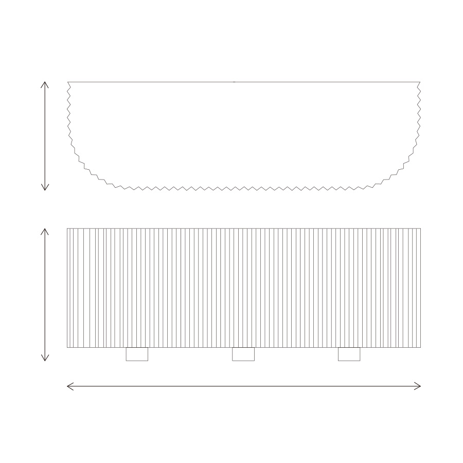 図:商品のサイズ