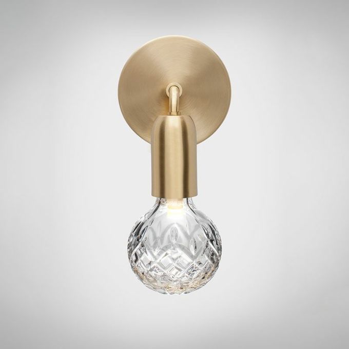 CLEAR CRYSTAL BULB WALL | ブラケット・シーリングライト | LEE BROOM ONLINE STORE - リーブルーム  日本公式オンラインストア